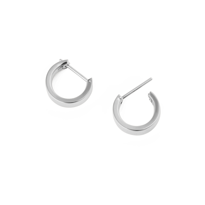 Daniel Wellington Line Earring Polished Silver 3.5mm | The Jewellery Boutique