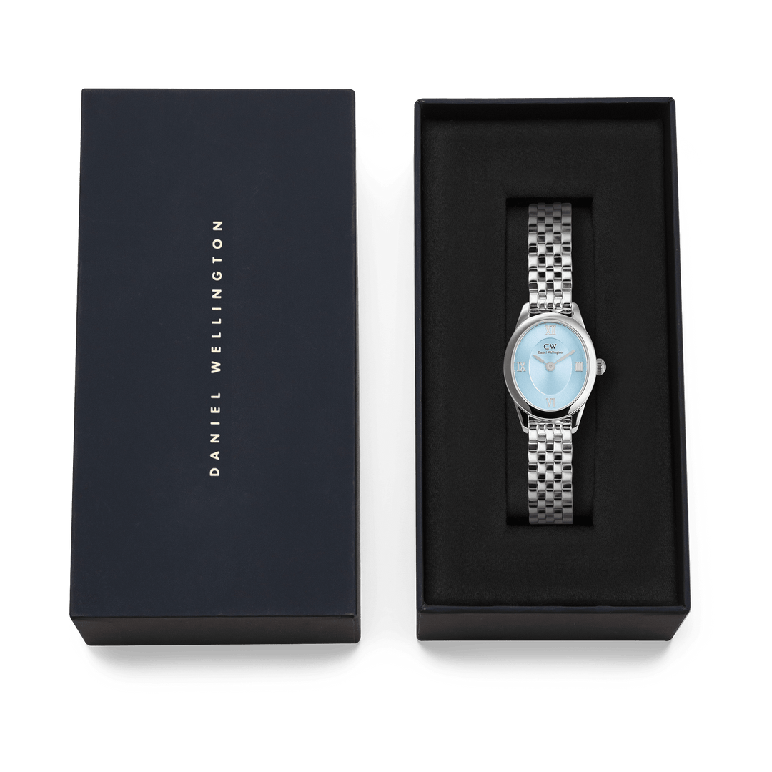 Daniel Wellington Ophelia Mini Ice Blue Silver Watch