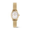 Daniel Wellington Ophelia Mini Mesh White Gold | The Jewellery Boutique