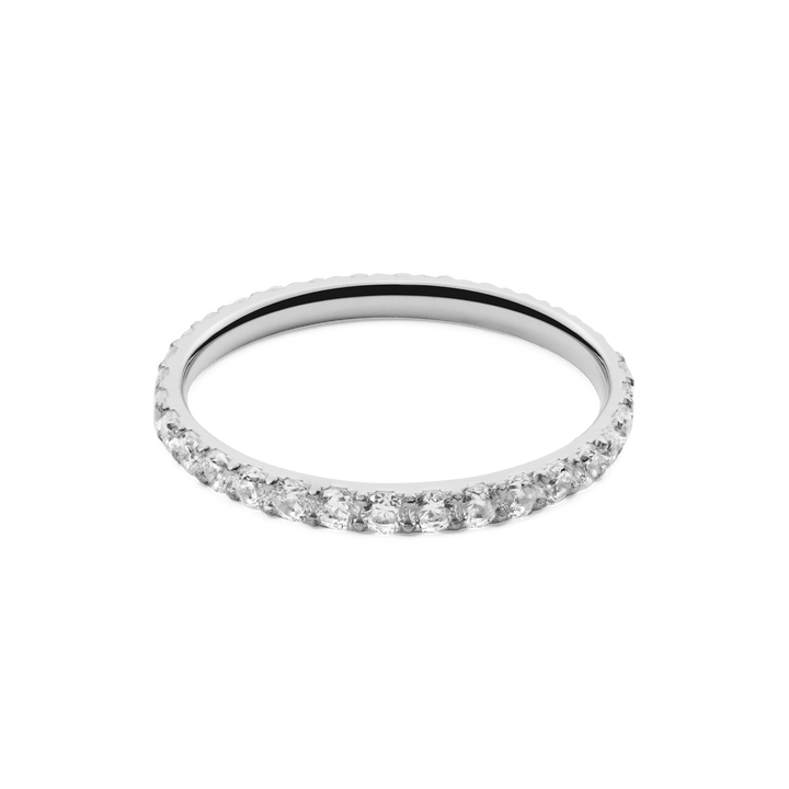 Mirelle Eternity Ring Silver