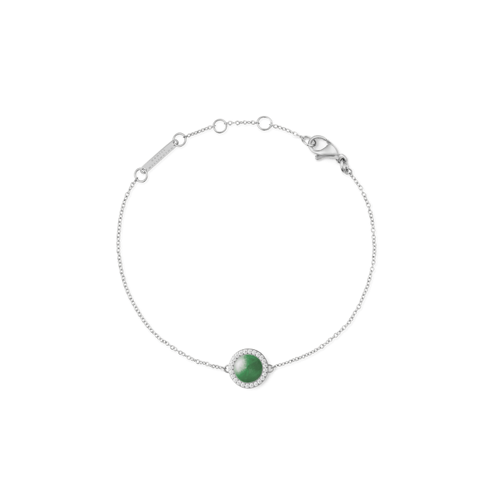 Audrey Bracelet Jade Silver