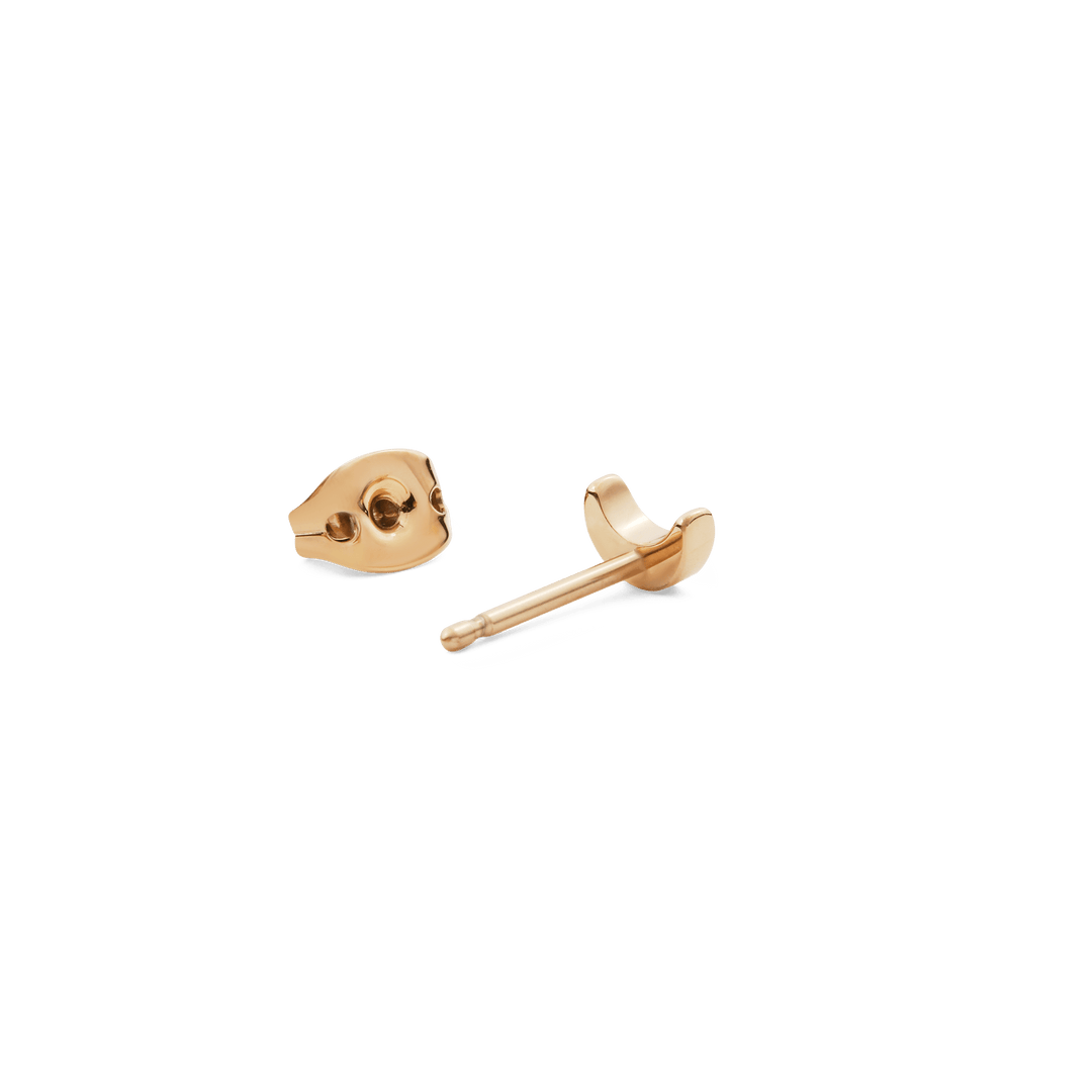 Moon Single Stud Gold