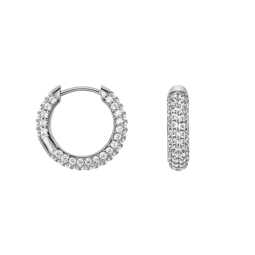 Pave Earrings S