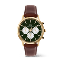Daniel Wellington Iconic Chronograph  St Mawes Emerald Panda Gold