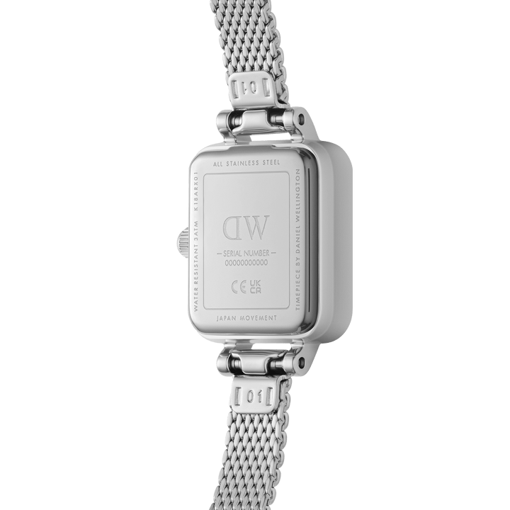 Daniel Wellington Quadro Mini 15x18 Sterling S White Watch