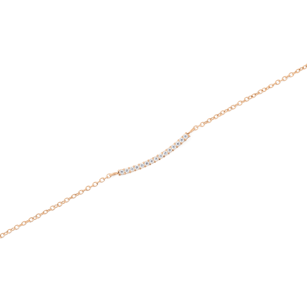 Daniel Wellington Mirelle Eternity Necklace Rose Gold
