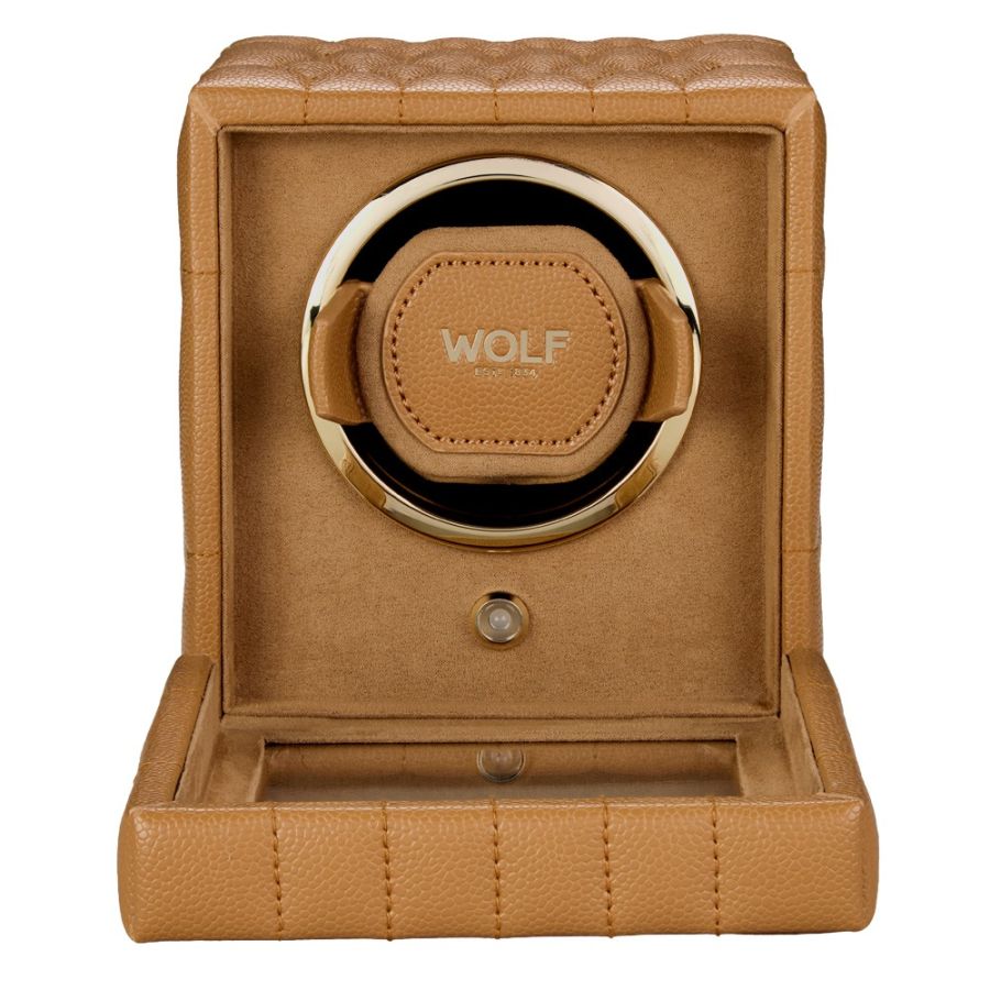 Lauren Single Watch Winder Tan