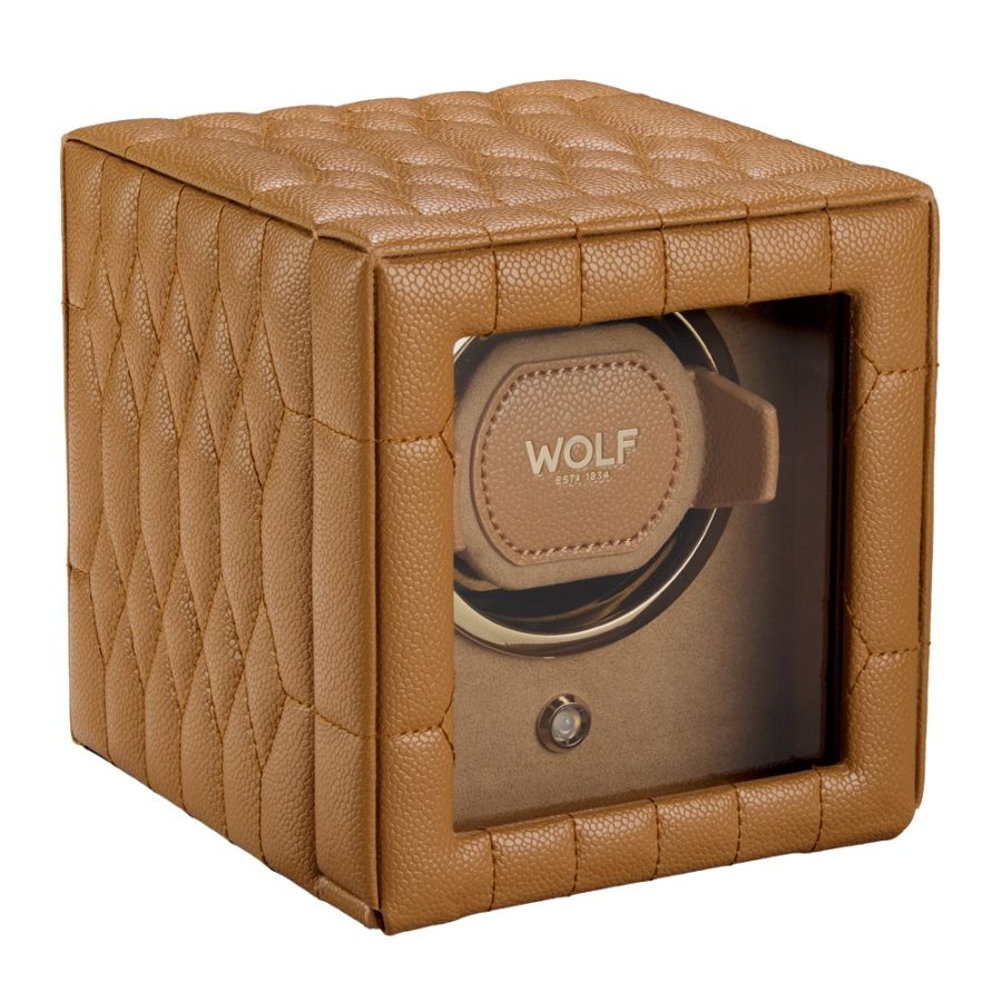 Lauren Single Watch Winder Tan