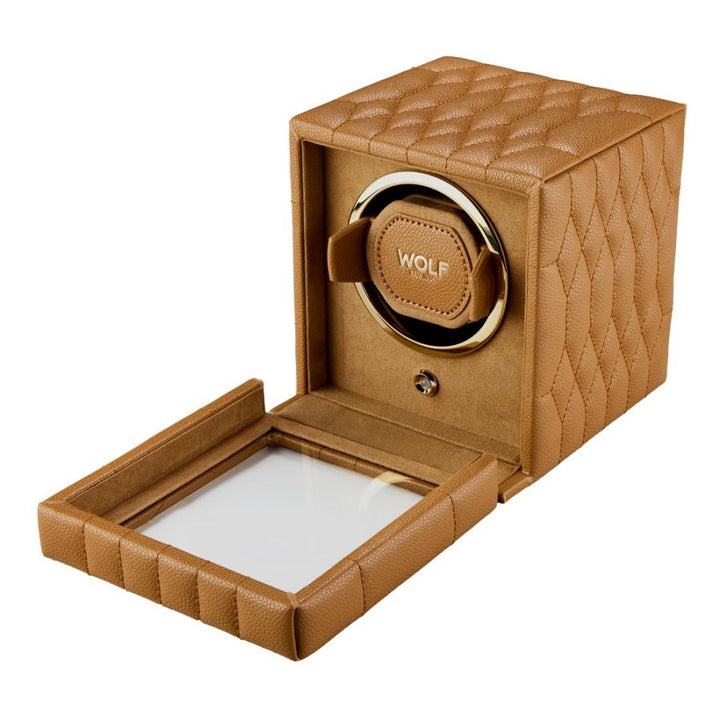 Lauren Single Watch Winder Tan