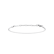 Daniel Wellington Elan Flat Chain Bracelet Silver