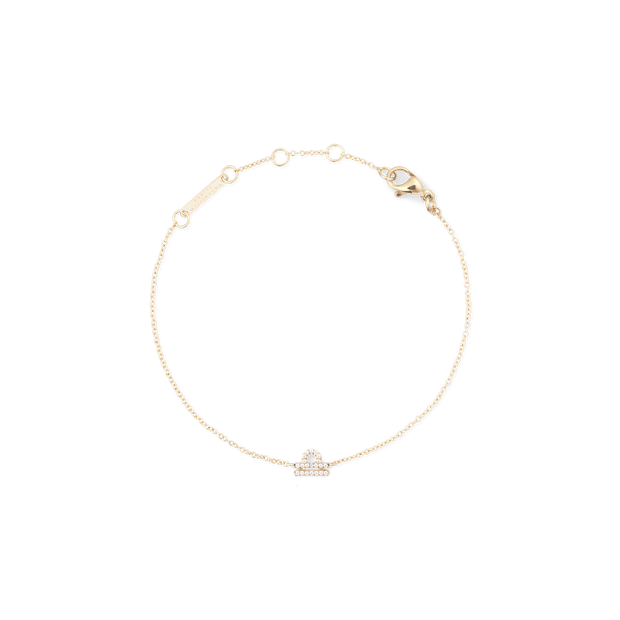 Daniel Wellington Crystal Zodiac Chain Bracelet Gold