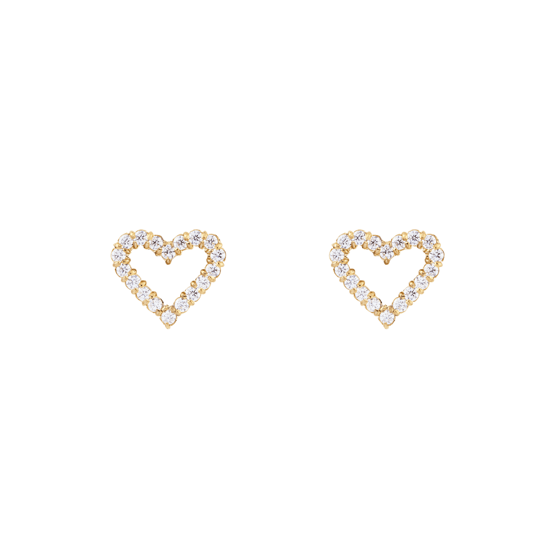 Mirelle Heart Earring Gold