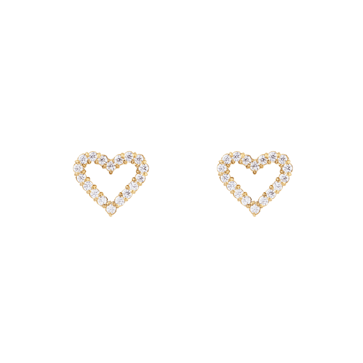 Mirelle Heart Earring Gold