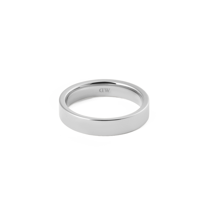 Daniel Wellington Line Ring Polished Silver 4.5mm | The Jewellery Boutique