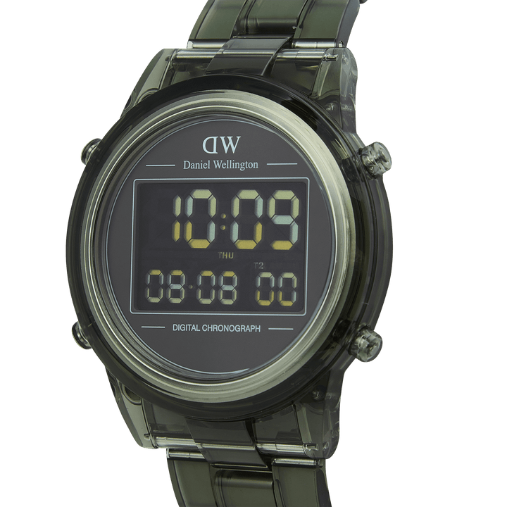 Retro Digital Dark Green Watch
