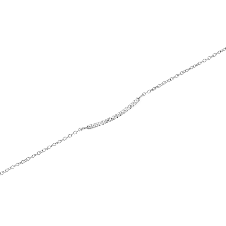 Mirelle Eternity Necklace Silver