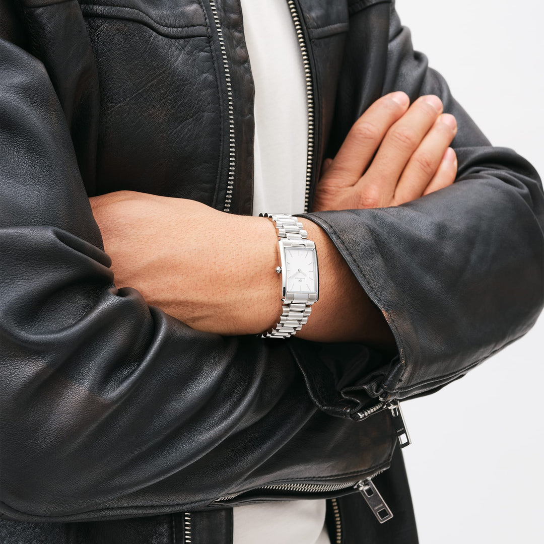 Bound 32x22 3-Link S White Watch