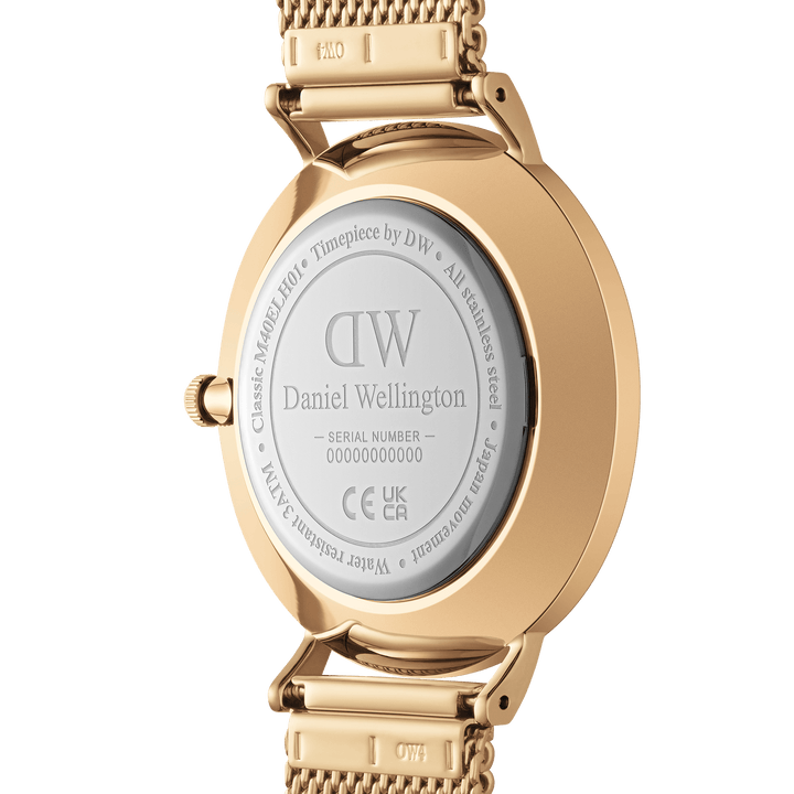 Daniel Wellington Classic Multi-Eye 40 Evergold G Onyx Watch