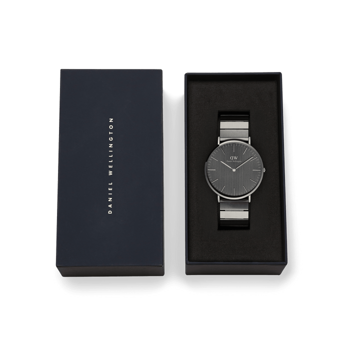 Classic Piano Link Graphite Unitone Watch