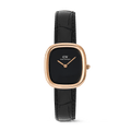 Daniel Wellington Margot Reading Onyx Ceramic Rose Gold