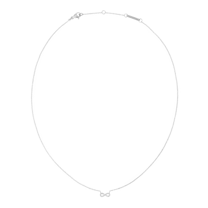 Mirelle Infinity Necklace Silver