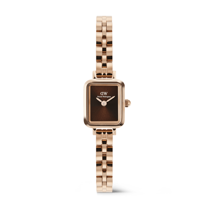 Daniel Wellington Quadro Mini Arch 3-link Amber Sunray Rose Gold