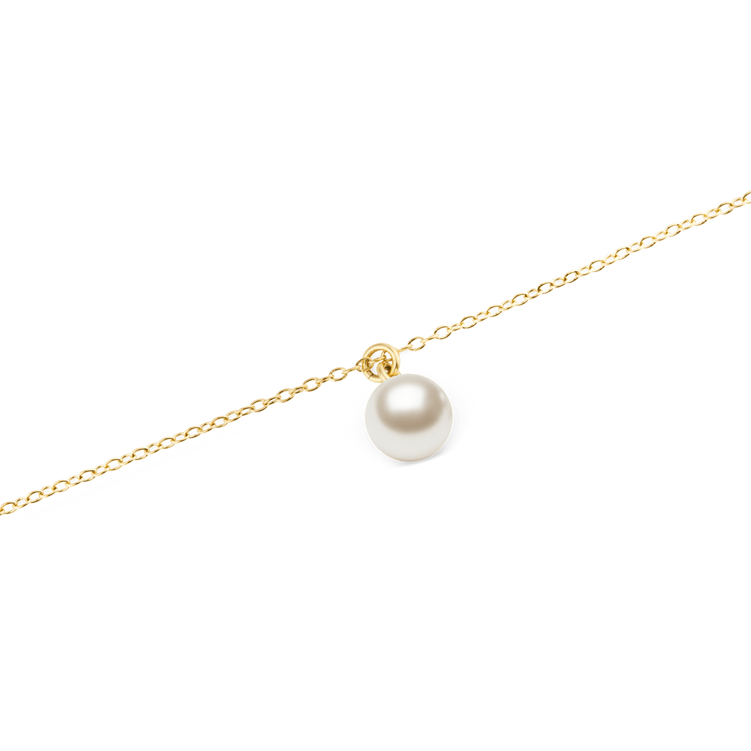 Daniel Wellington Pearl Necklace Gold | The Jewellery Boutique