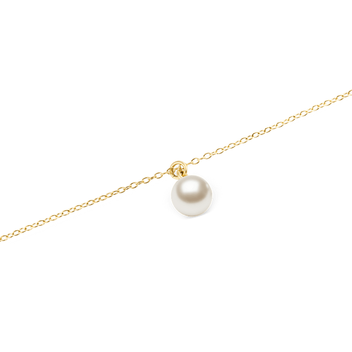 Daniel Wellington Pearl Necklace Gold | The Jewellery Boutique