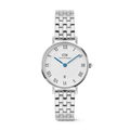 Daniel Wellington Petite Roman Numerals Date 5-link  Silver