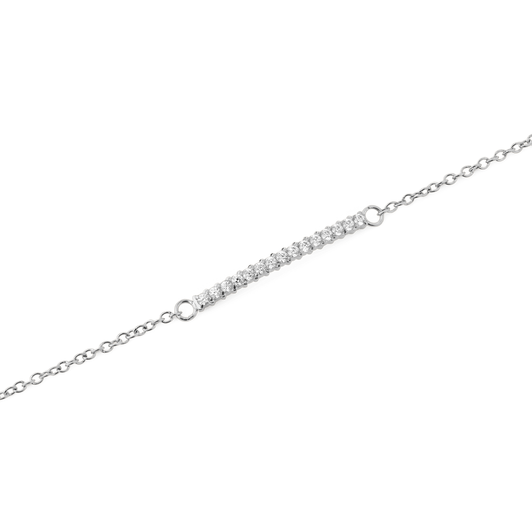 Mirelle Eternity Bracelet Silver