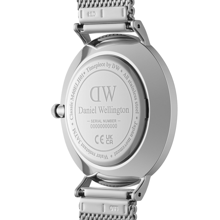 Daniel Wellington Classic Multi-Eye 40 Sterling S Onyx Watch