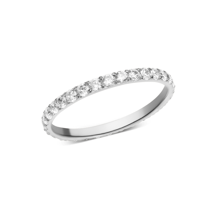 Mirelle Eternity Ring Silver