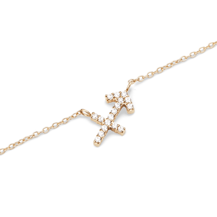 Daniel Wellington Zodiac Crystal Necklace Gold