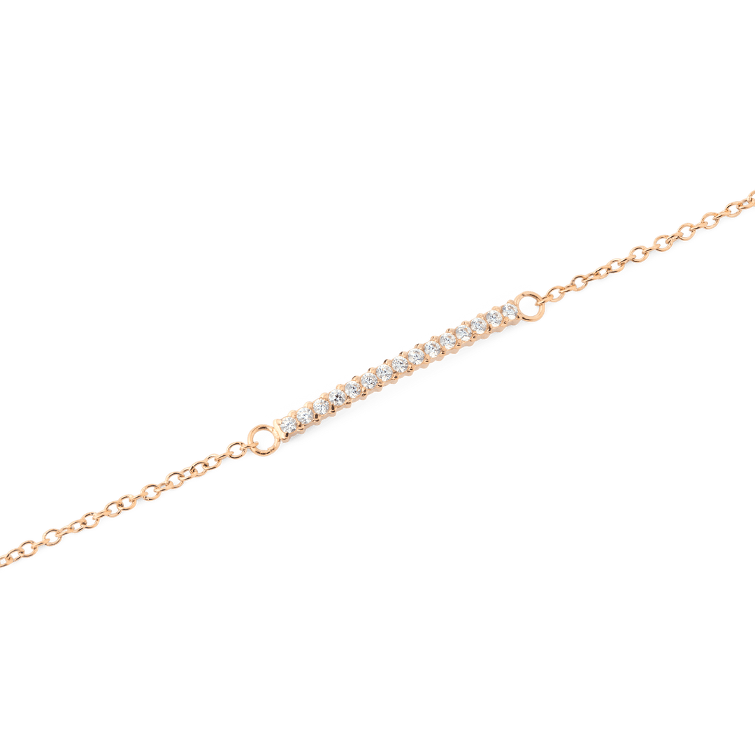 Mirelle Eternity Bracelet Rose Gold