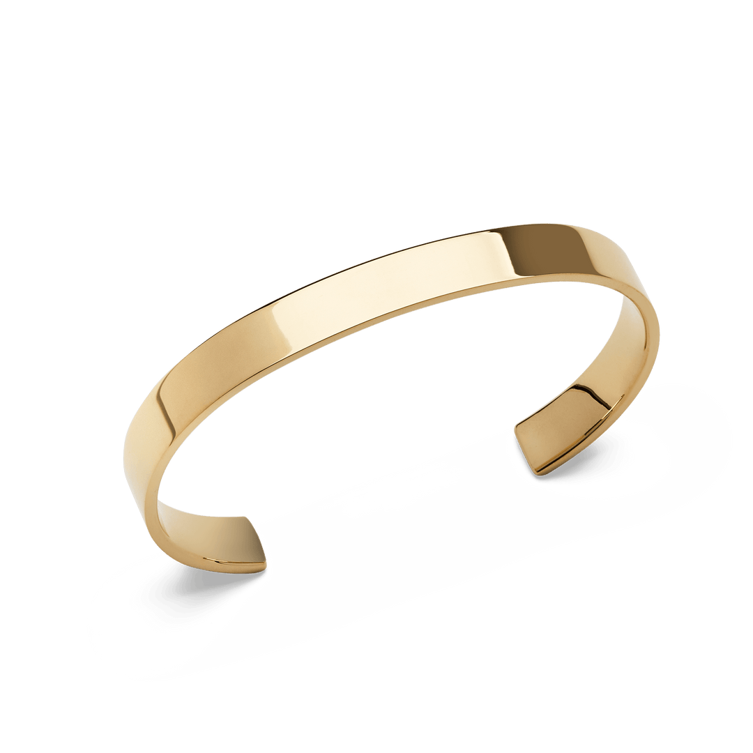 Daniel Wellington Line Cuff Polished Gold | The Jewellery Boutique