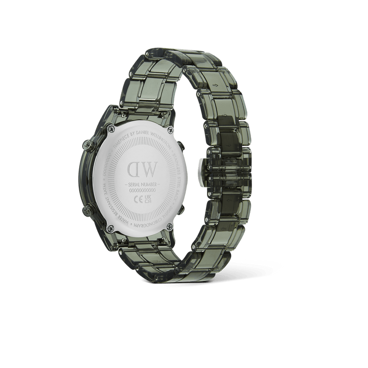 Retro Digital Dark Green Watch