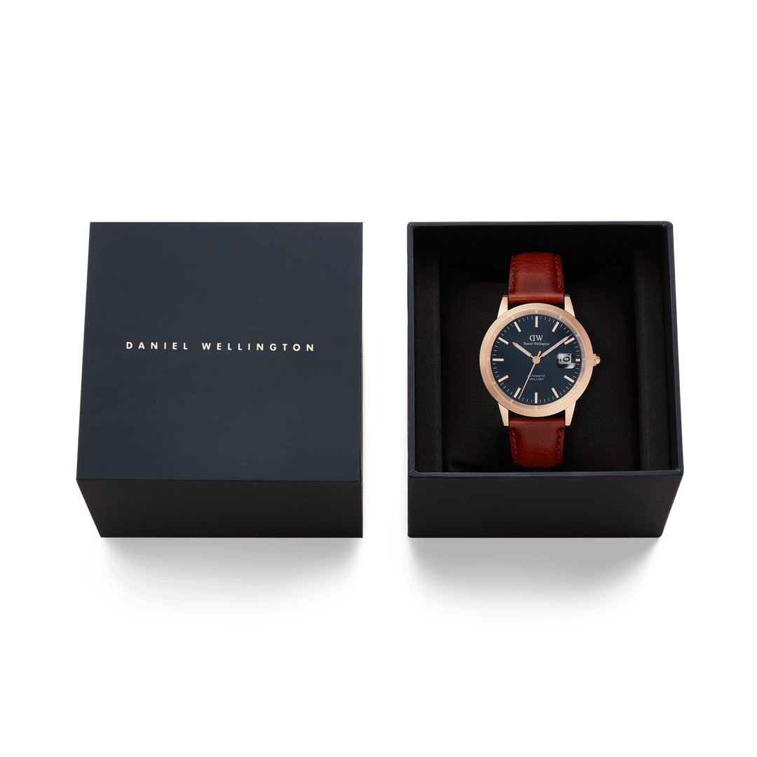 Iconic St Mawes Automatic Rose Gold Watch