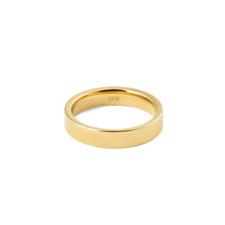 Daniel Wellington Line Ring Polished Gold 4.5mm | The Jewellery Boutique