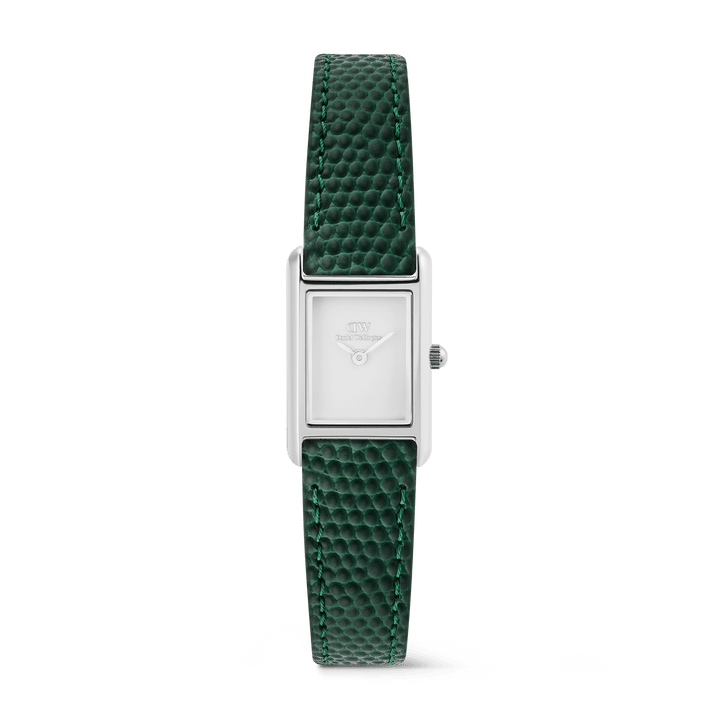 Daniel Wellington Bound Mini Green Lizard Silver | The Jewellery Boutique
