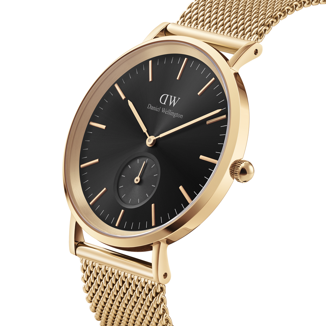 Daniel Wellington Classic Multi-Eye 40 Evergold G Onyx Watch