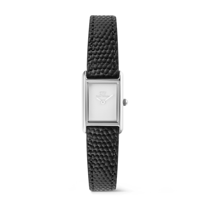 Daniel Wellington Bound Mini Black Lizard Silver | The Jewellery Boutique