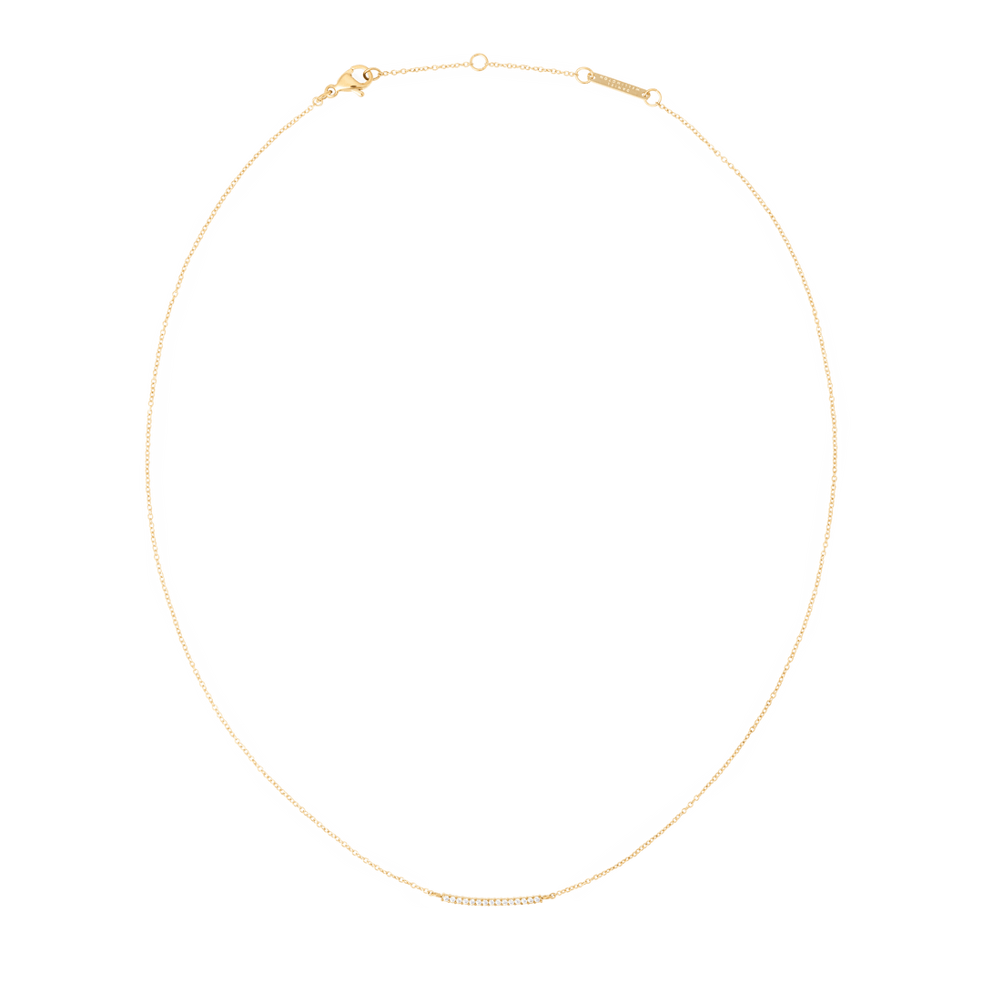 Mirelle Eternity Necklace Gold