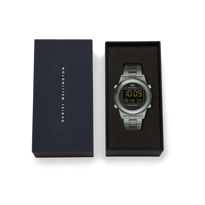 Retro Digital Dark Green Watch