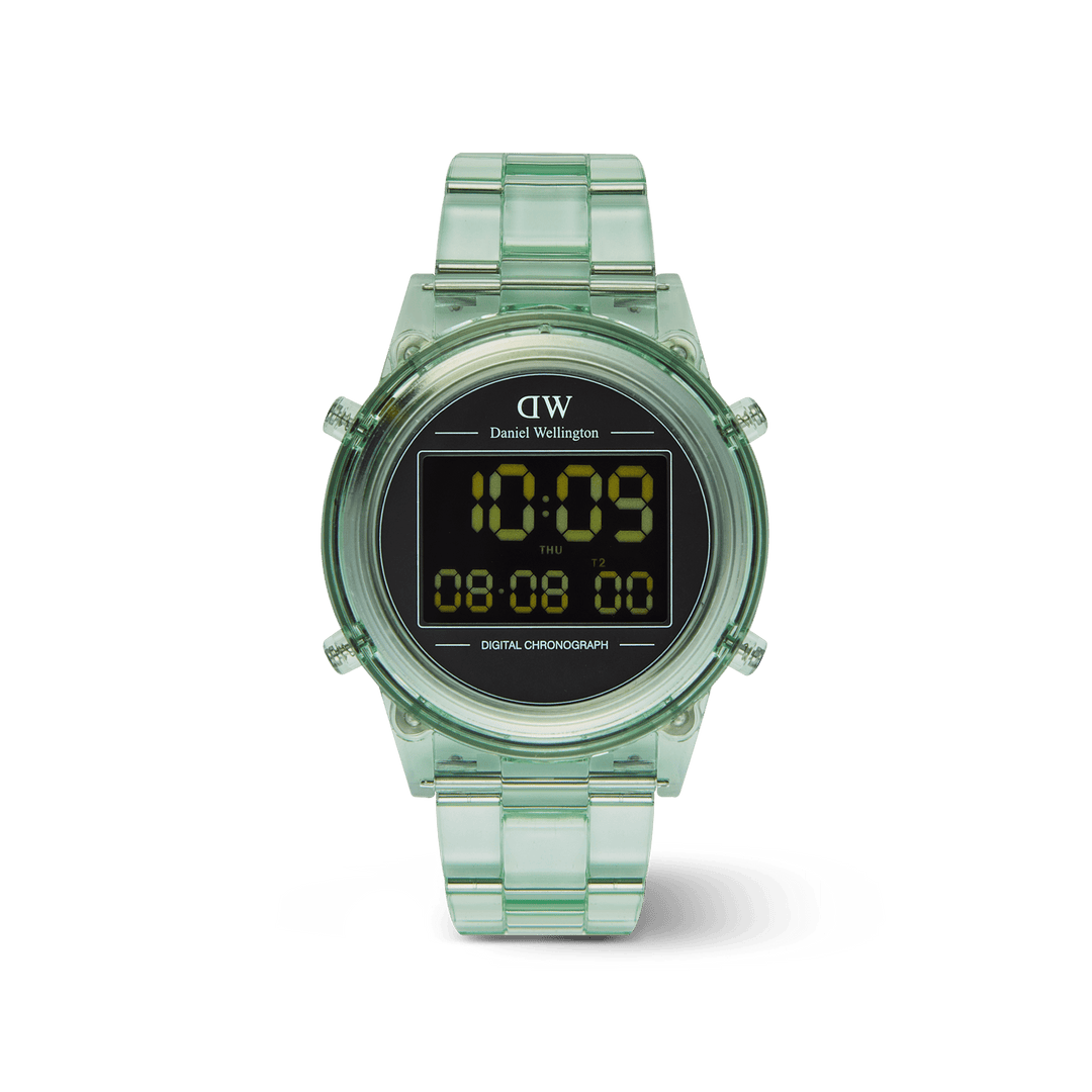 Daniel Wellington Retro Digital Light Green Watch