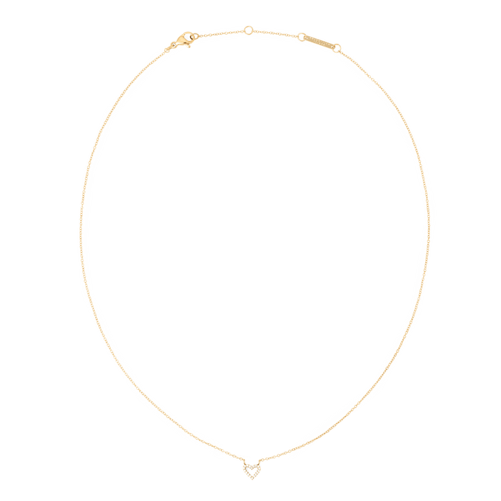 Mirelle Heart Necklace Gold