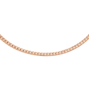 Daniel Wellington Elan Flat Chain Necklace Long Rose Gold
