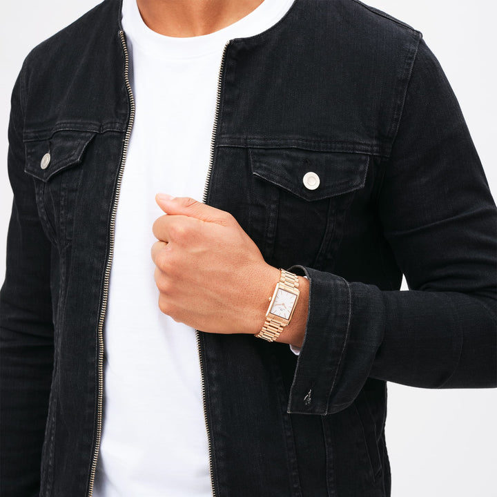Bound 32x22 3-Link RG White Watch