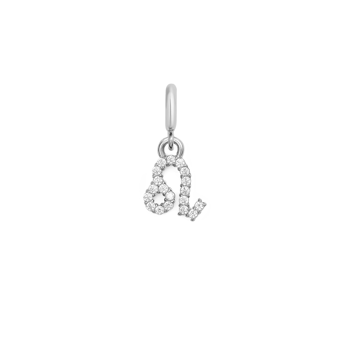 Zodiac Watch Charm Silver