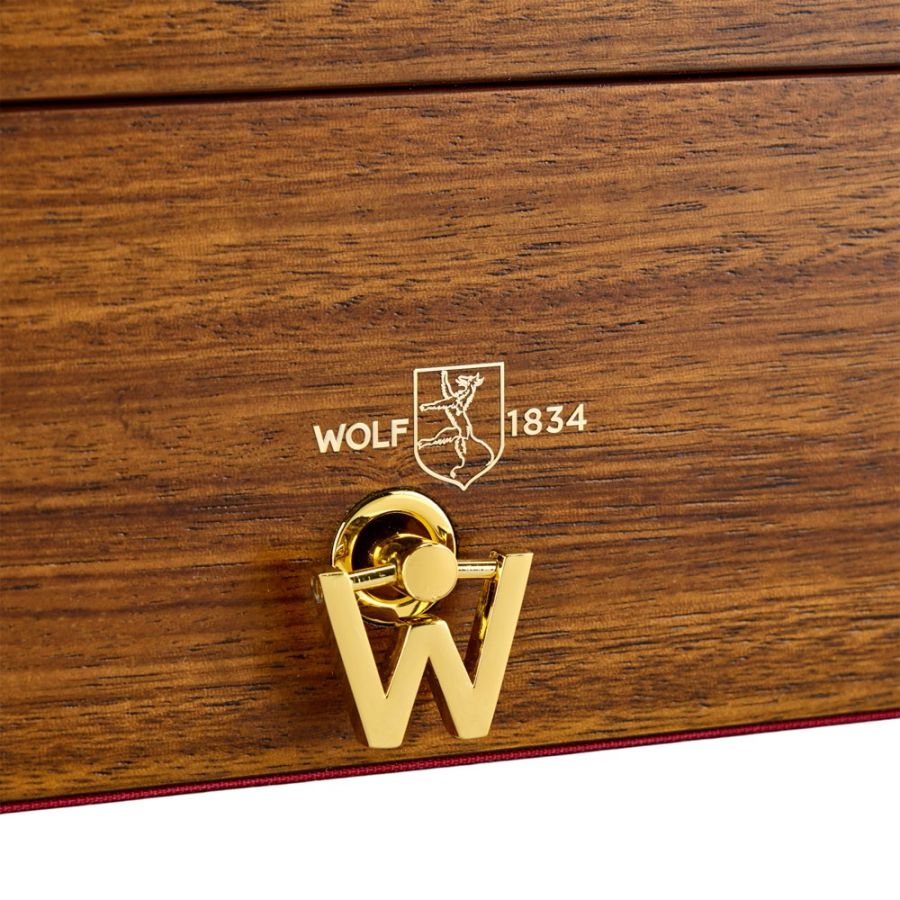 Ballet Musical Jewellery Box - Nutcracker Walnut Wood