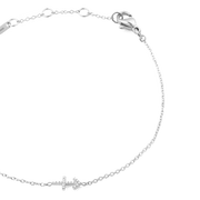 Daniel Wellington Crystal Zodiac Chain Bracelet Silver